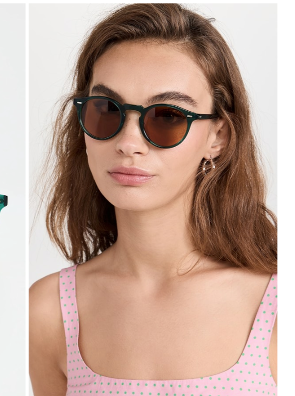 Pre-owned Oliver Peoples Gregory Peck 50mm Limitededition Pink Wash Photocromic Msrp$487