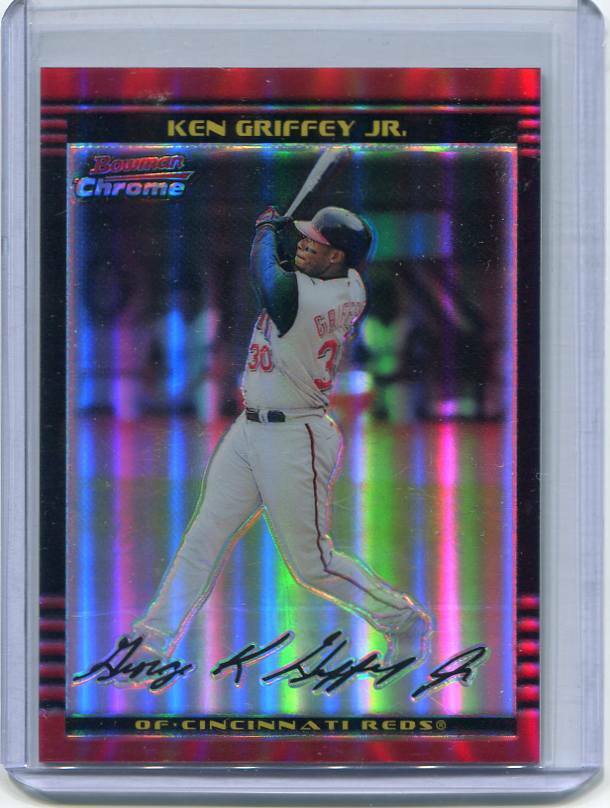 その他 KEN GRIFFEY Jr. BOWMAN ATOMIC REFRACTOR Goldin