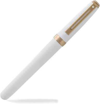 Sheaffer Prelude E1914251 White Rollerball Pen with Rose Gold Accessories