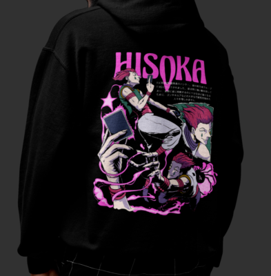 Hisoka Hoodie Hunter HXH Hooded Sweatshirt Gon Manga Illumi Killua Netero Anime