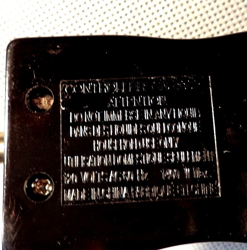 Black & Decker GD100P Skillet Heat Control Cord Temperature Power Probe