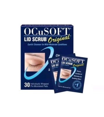 OCuSOFT Lid Scrub Original Pre-Moistened Pads for Irritated Eyelids