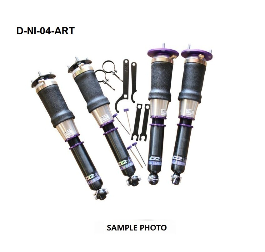 D2 Air Suspension Air Struts Fits 2009+ Nissan 370Z - D-NI-04-ART