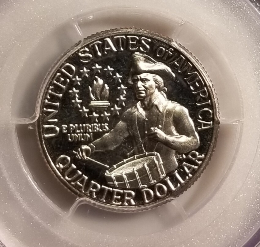 1976 S  CLAD WASHINGTON QUARTER  PCGS PR69DCAM      FREE U.S. SHIPPING