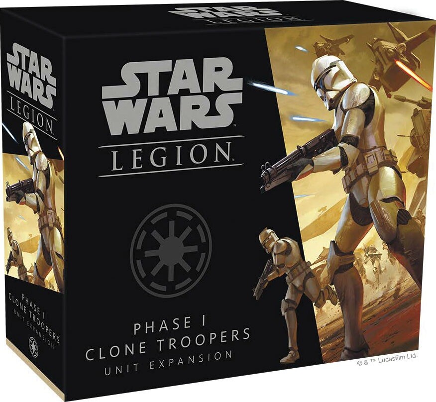 Фаза I Войны клонов Расширение подразделения Star Wars Legion Clone Wars 1 FFG