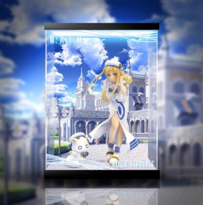 GSC ARIA The NATURAL - Alicia Florence 1/8 Complete Figure Display Case+Light