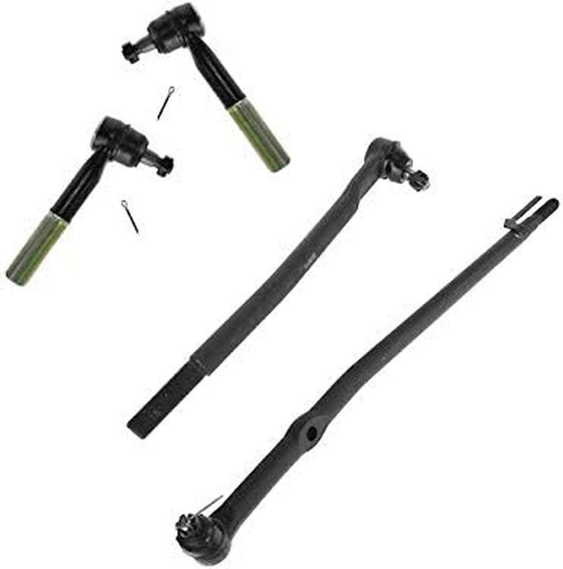 Inner Outer Tie Rod End Drag Link Kit for 1999-2004 Ford F-250 Super Duty RWD