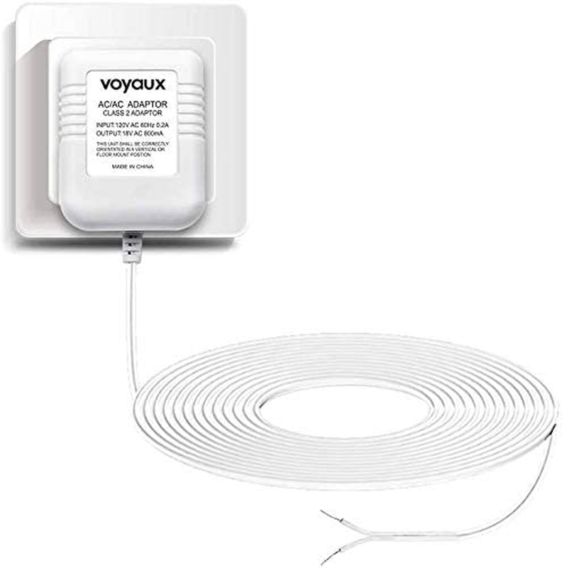 Doorbell Transformer, 18V / 800mA Power Adapter for Ring Video Doorbell, Ring Vi