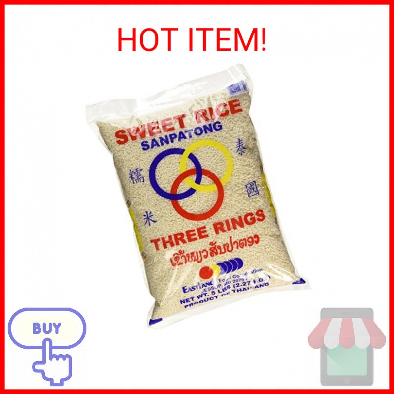 Thai Sticky Rice (Sweet Rice) 5 Lbs