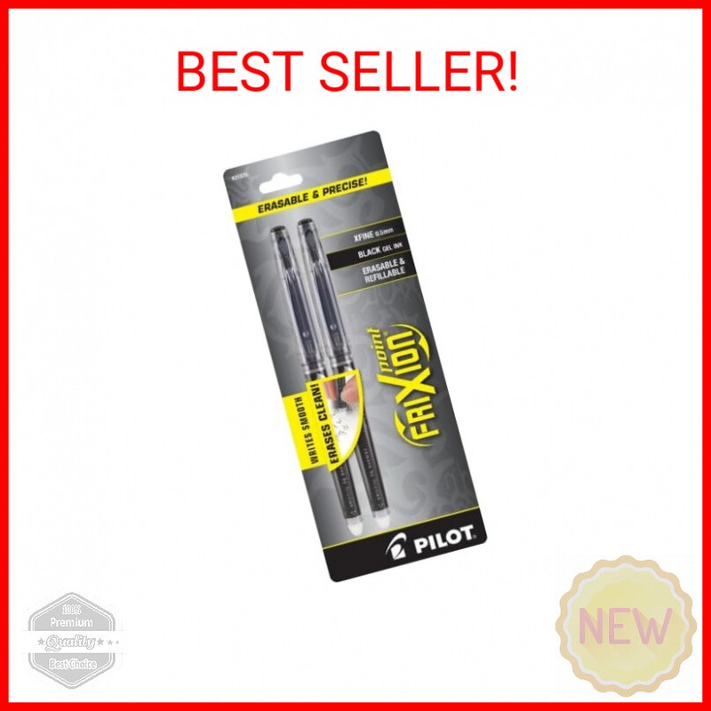 Pilot, FriXion Point Erasable & Refillable Gel Ink Pens, Extra Fine Point 0.5 mm