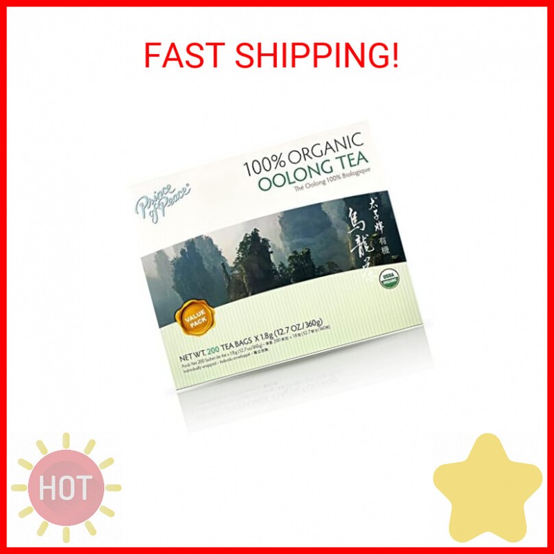 , Best Value Family Size, 200 Tea Bags (organic