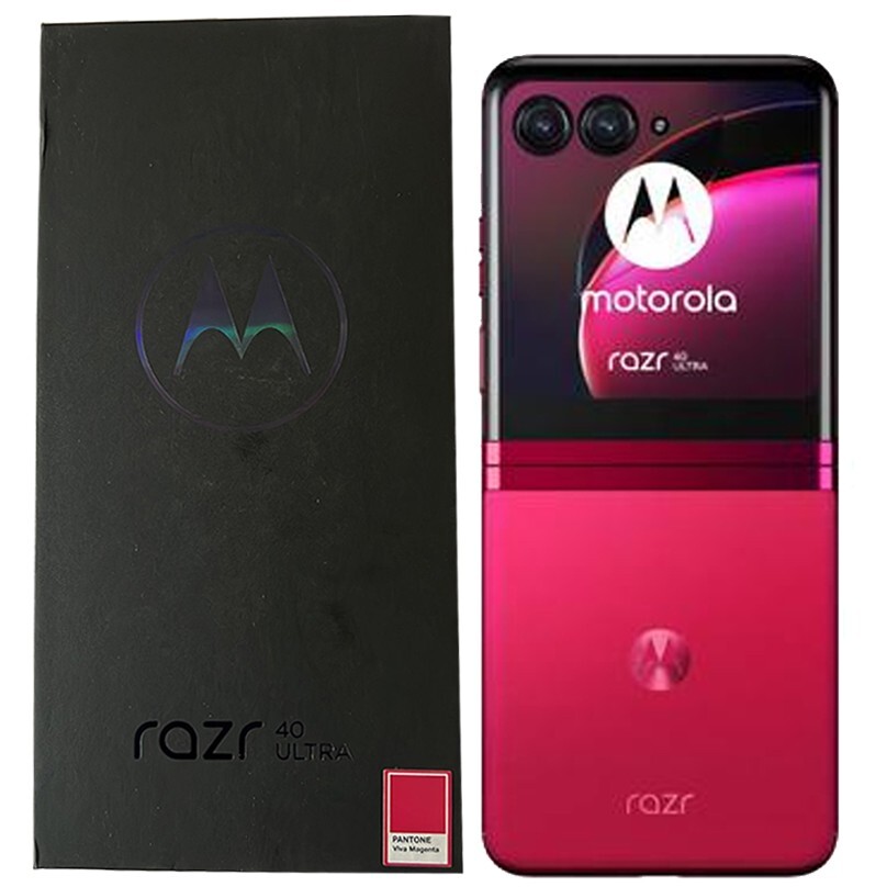 【値下げ】motorola razr 40 ultra　viva magenta Motorola razr 40 Ultra (Viva Magenta, 8GB RAM, 256GB Storage