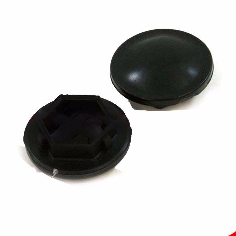 Vespa PX LML Star Stella Flywheel Center Cap Nut Cover Black  
