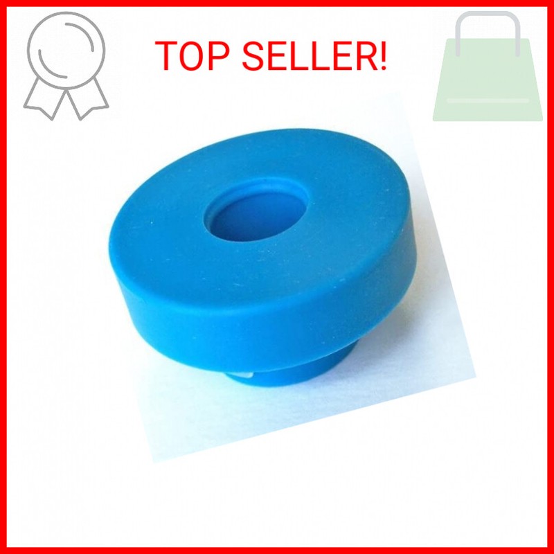 Reusable No-Splash Cap for 5 Gallon bottles and water dispensers with probes