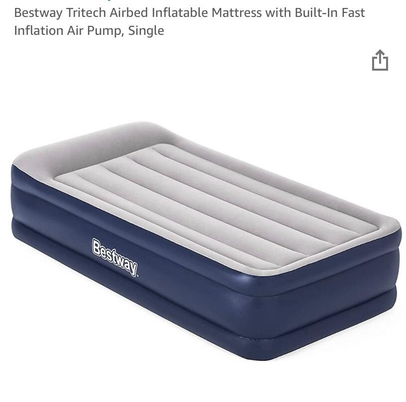 Electric blow up bed 3ft in Dartford, Kent Gumtree