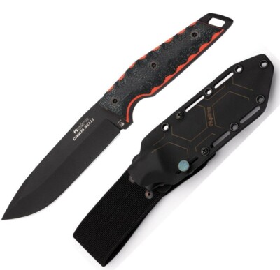 Hydra Knives Casus Belli Fixed Knife 5.25'' Sleipner Tool Steel Blade Micarta