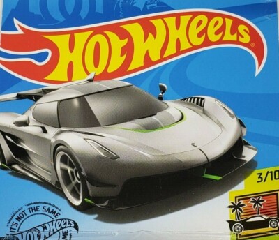 [NIP] 2020 HW #228 Silver 2020 KOENIGSEGG JESKO Exotics 3/10 FREE SHIPPING-HTF!