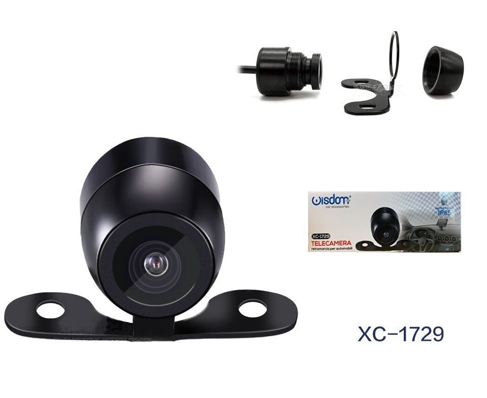 Mini Telecamera Retromarcia Auto Con Staffa Retrocamera A Colori Xc-1729 wis