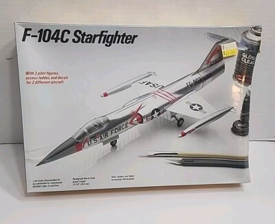 New Testors Kit F-104C Starfighter 1:48 Scale #592