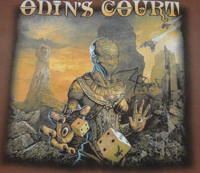 Rare ODIN'S COURT T Shirt PROGRESSIVE ROCK Prog HEAVY METAL Maryland Concert Tee