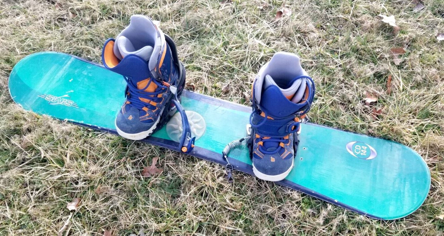 スノーボード 160 SIMS X WEDGE Rare Sims x-wedge snowboard with canted footbeds