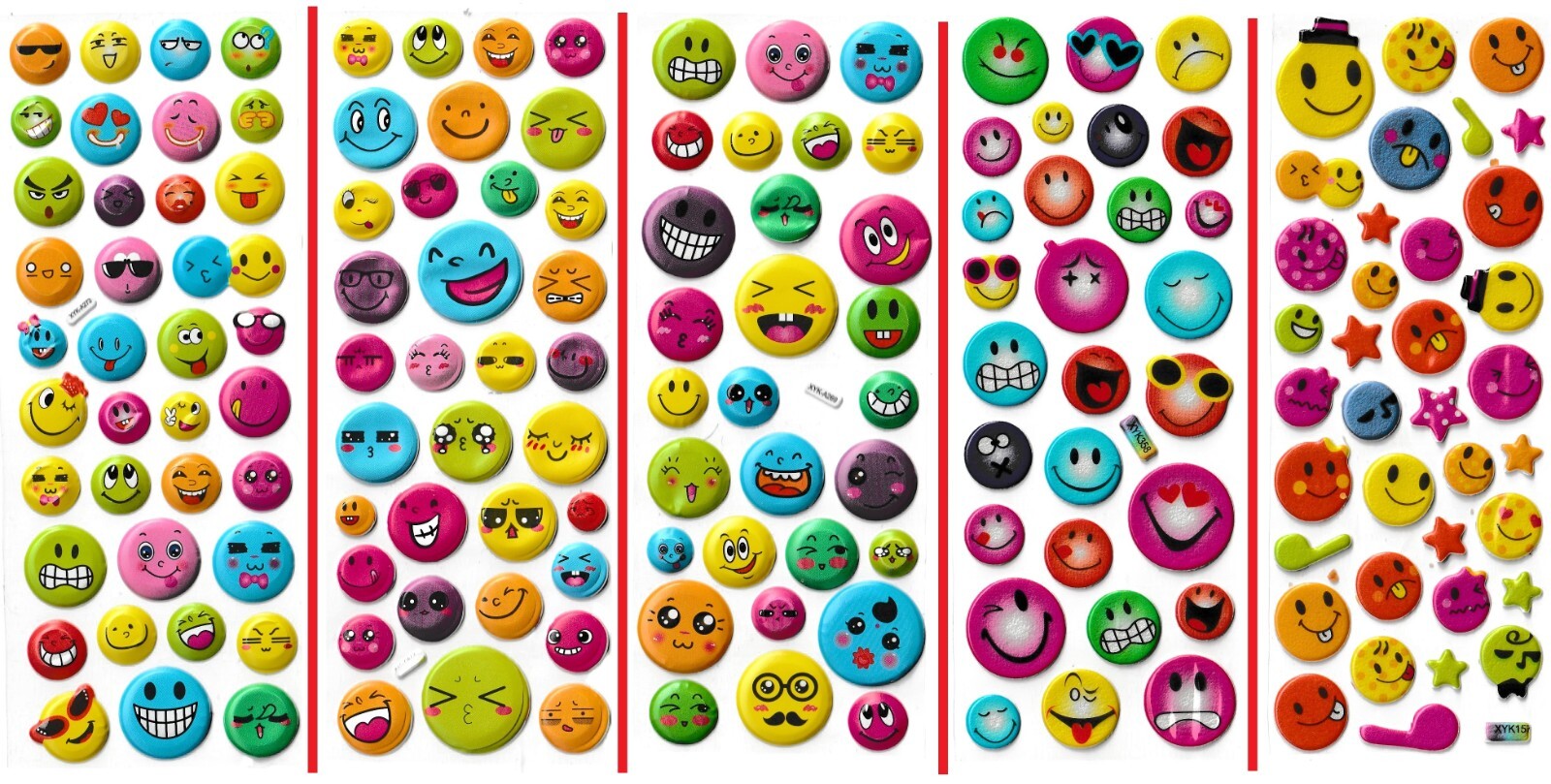 y♡⃛u Stickers 3D puffy flat EMOJIS SMILES EMOTICONS 😂😘😄 v2