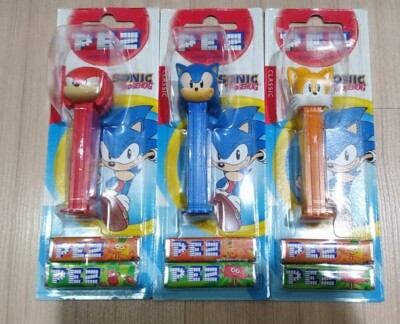 Thailand Card PEZ Sonic the Hedgehog Limited Edition Knuckles Tales set Rare!