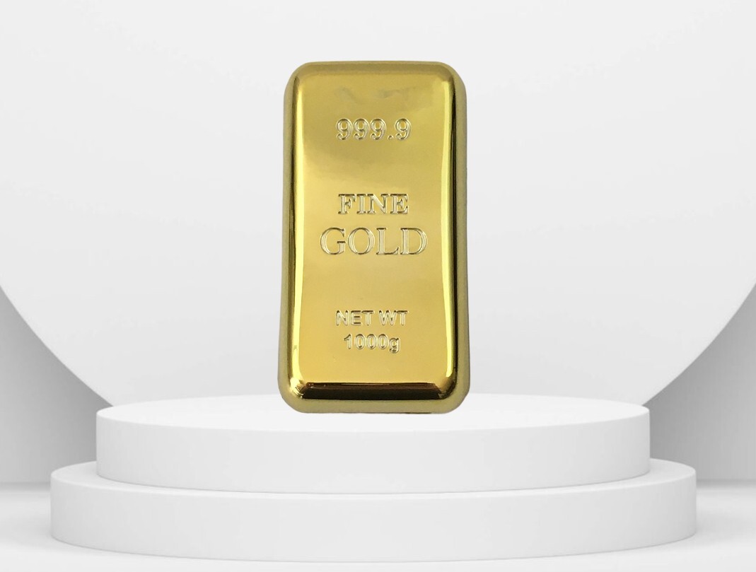 Fake Gold Bar Paperweight Gold Bullion Bar Paper Weight High Quality Prop