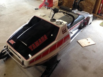 1977 Yamaha Srx 440 Ice Oval Racing Snowmobile No Reserve Used Yamaha Srx 440 For Sale In Search Vehicles Com