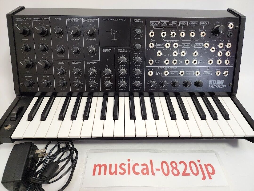 鍵盤楽器 KORG MS-20 mini Amazon.com: Korg MS20 Mini Semi-Modular Analog Synthesizer