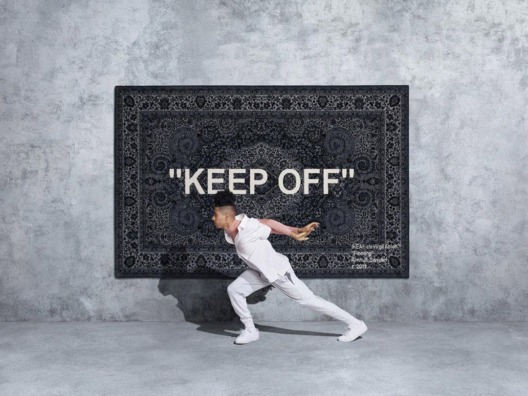 Off-White - ikea off white rug オフホワイト Authentic Virgil Abloh KEEP OFF Rug Carpet IKEA Off White | eBay