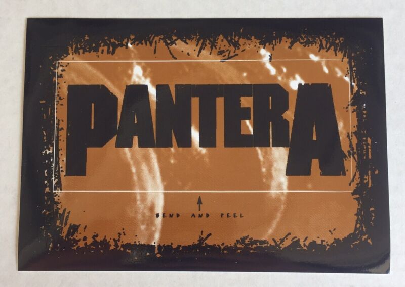 Pantera Far Beyond Driven Promotional Sticker Postcard 1994 Dimebag Darrell KNAC