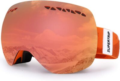  Professional Ski Goggles for Men and Women Double Lens Anti-Fog Big Sp