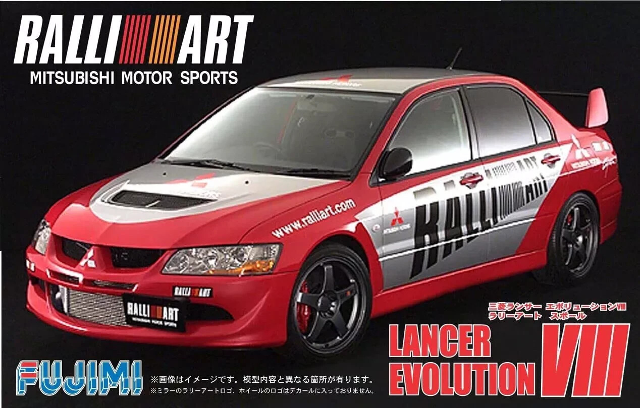 販売済み Fujimi ID-148 Mitsubishi Lancer Evolution VIII RALLIART