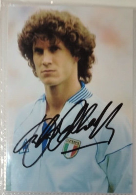 AUTOGRAPH FULVIO COLLOVATI FOTO AUTOGRAFATA ITALIA CAMPIONE MONDO 82 INTER Milan