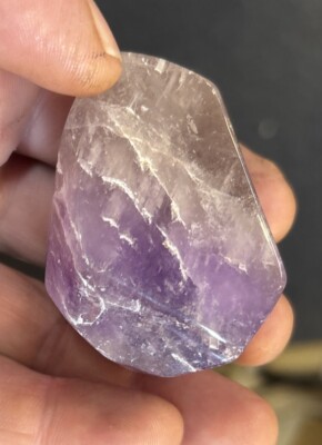 Amethyst polygon 1 1/2  x 2  x 1 