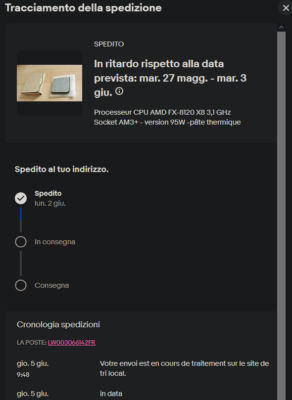 Foto dell'oggetto di un acquirente verificato