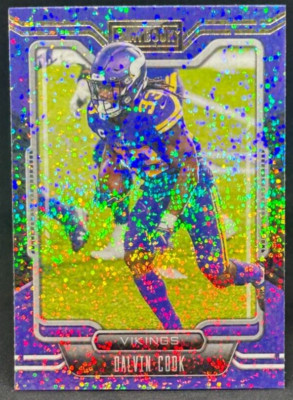 2021 Panini Playbook #57 Dalvin Cook Sparkle Minnesota Vikings