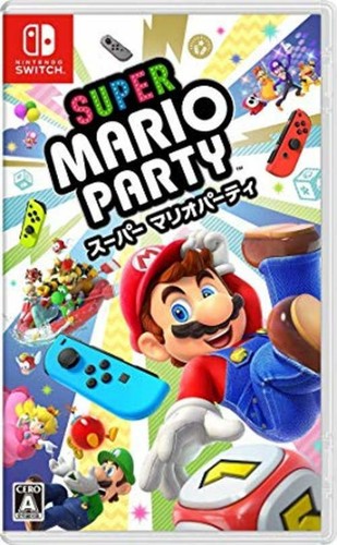 Nintendo Switch 本体 + Super Mario Party Nintendo Switch Neon Red Blue Console, Super Mario Party