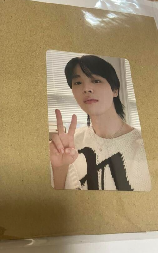 BTS JIMIN FACE Lucky draw event photo card limited edition
