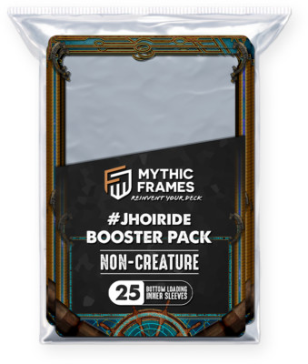 Printed Inner Sleeves for Magic: the Gathering Non-Creatures - Jhoiride design