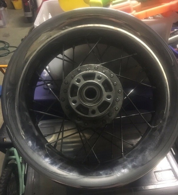 2012 Harley road glide custom spoked rear rim | Motorcycle & Scooter