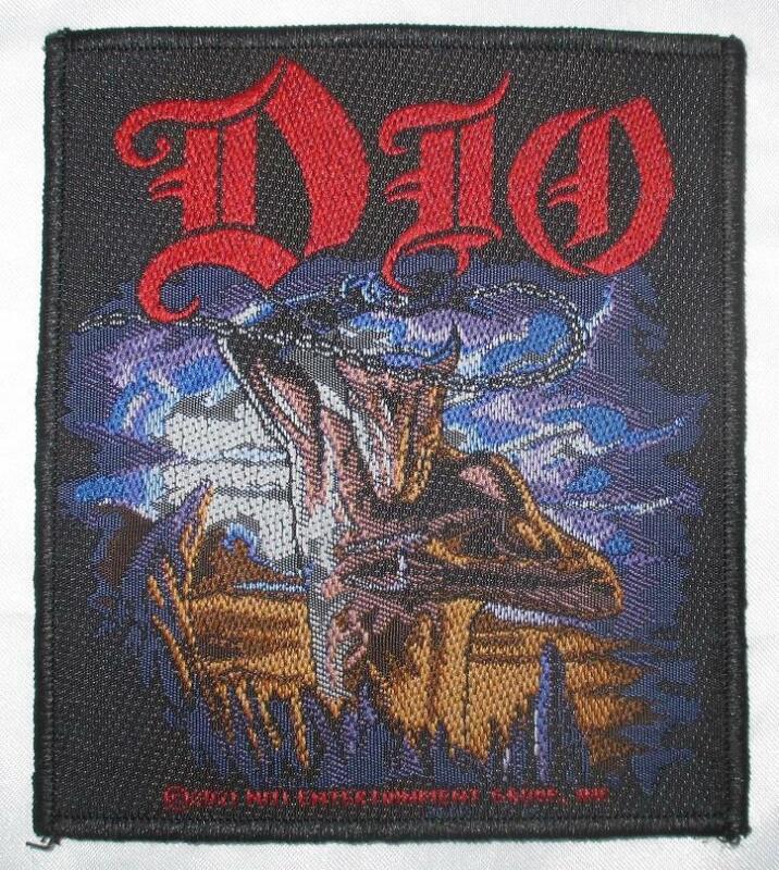 Dio Holy Diver Sew On Patch Metal New