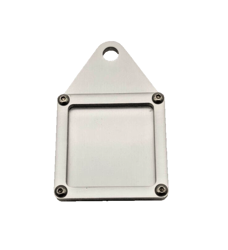 Bike It Tax Disc Holder (Square - Silver)