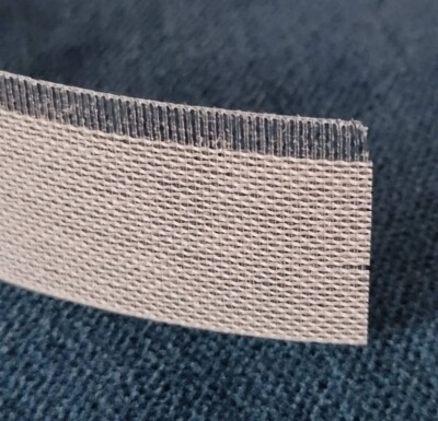 3 yards of 1'' width BAN-ROL for sewing rolled hems and waistbands- white