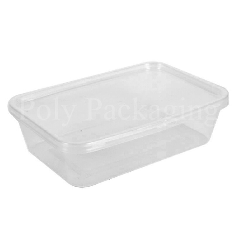 Medium Reusable MICROWAVE FOOD CONTAINERS (650ml) and LIDS Takeaway Safe