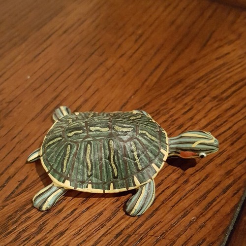 Lot of 2 Miniature Turtles  (Hand Painted?)