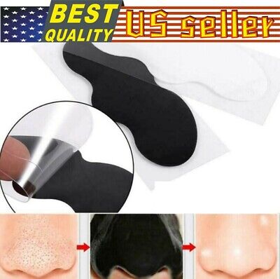 10-100 pcs Blackhead Remover Nose Pore Cleansing Strips Peel Off Mask Sticker