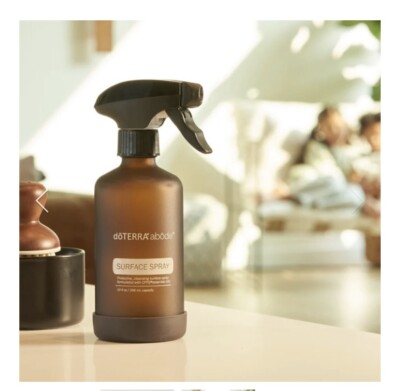 dōTERRA abōde  Surface Glass Dispenser + abōde  Oil  Refreshing Blend
