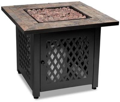 Endless Summer 30 360 Fire View Steel Electronic Ignition Fire Pit Slate Mantel